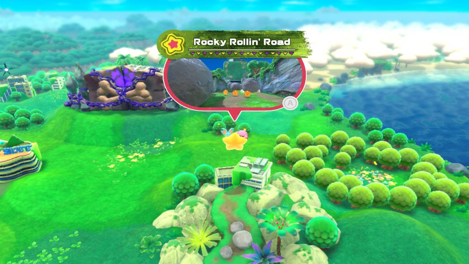 rocky rollin road kirby forgotten land