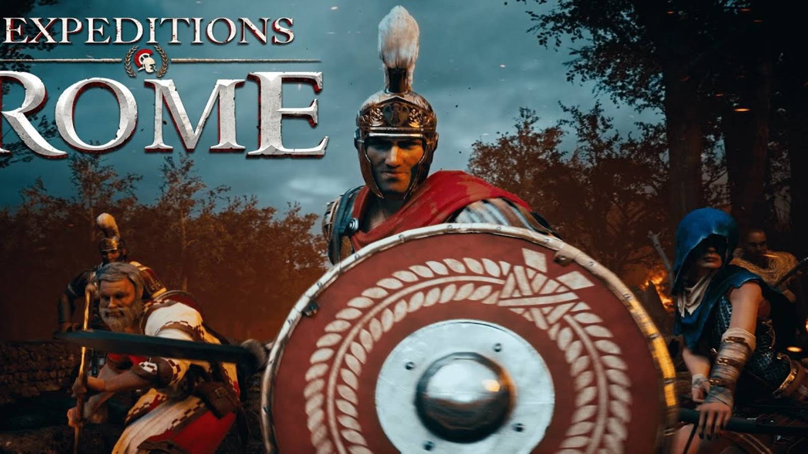 Expeditions: Rome character with shield