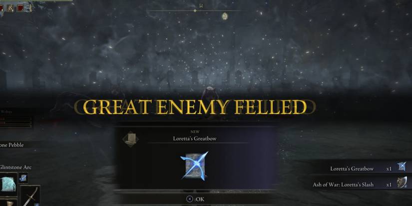 royal Knight Loretta rewards in elden ring