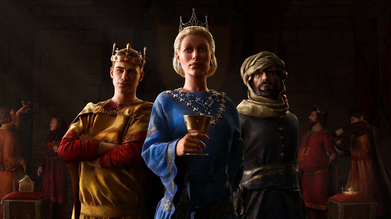 The royal court in Crusader Kings 3