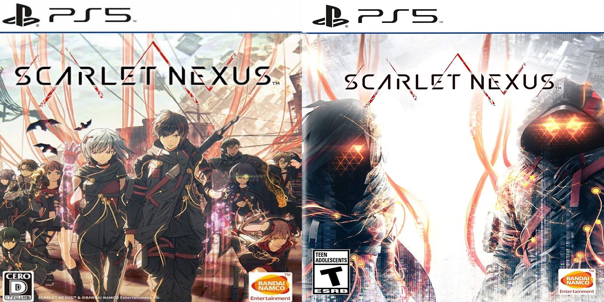 scarlet nexus japanese and us game cover