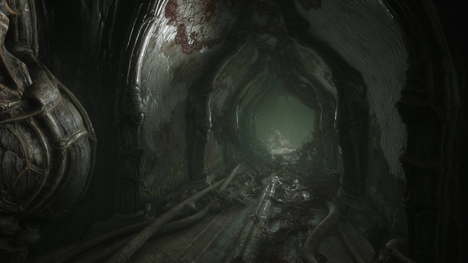 scorn gameplay horror creepy gameplay videos puzzles development ebb