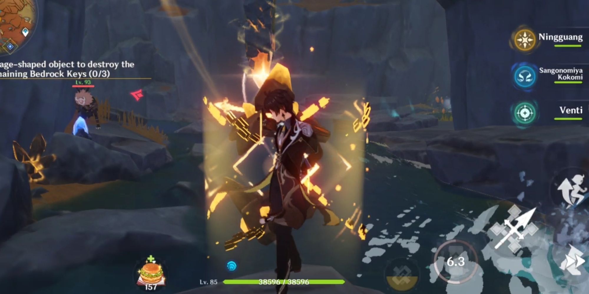 Genshin Impact How To Find And Destroy The Fuao Vale Bedrock Keys