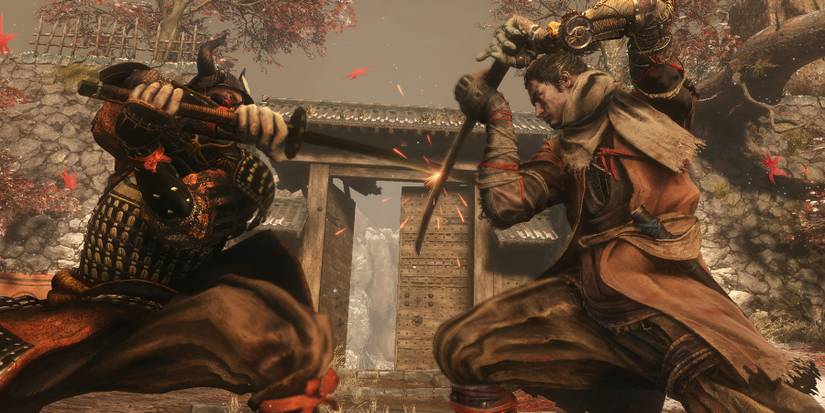 sekiro samurai fight