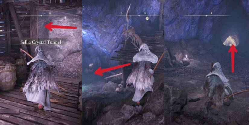 sellia crystal tunnel in elden ring