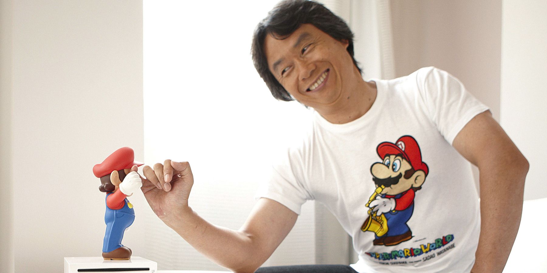 Notícias - Mario: Shigeru Miyamoto sugere que novo game está a caminho