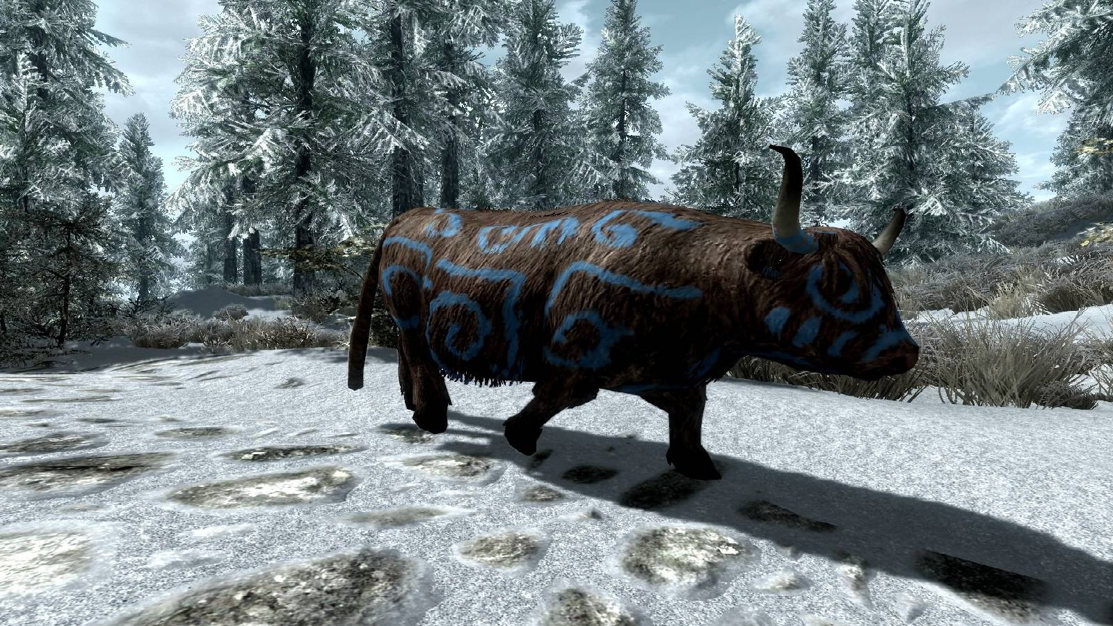skyrim-painted-cow