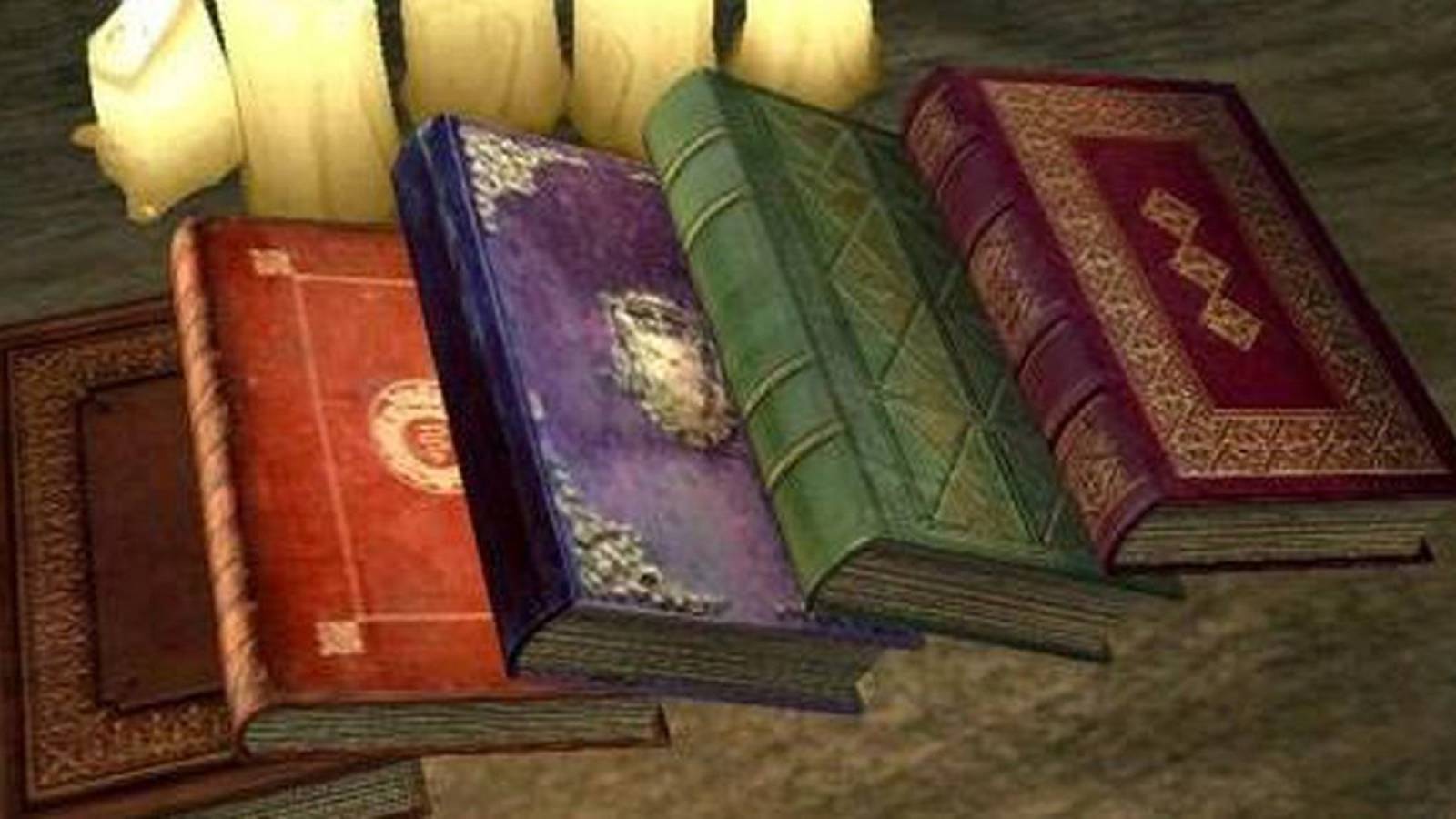 skyrim pile of books feature