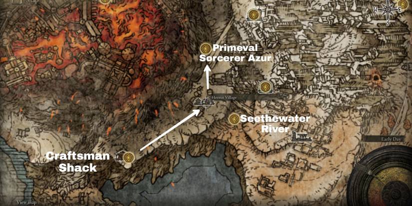 sorcerer azur location in elden ring