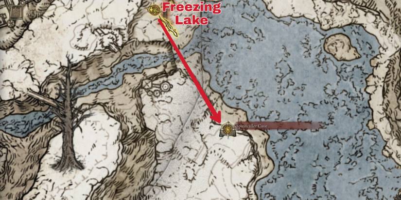 spiritcaller cave location in Elden ring