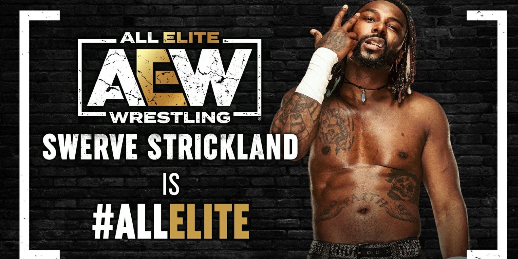 shane swerve strickland all elite graphic