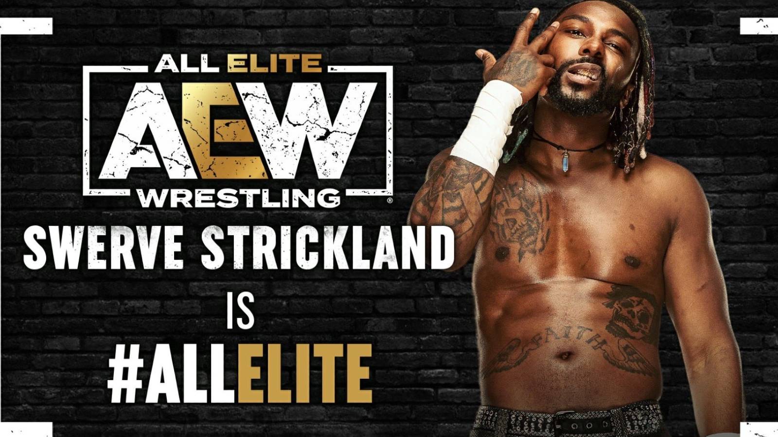 shane swerve strickland all elite graphic