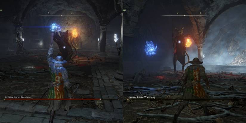 tarnished casting spells in elden ring