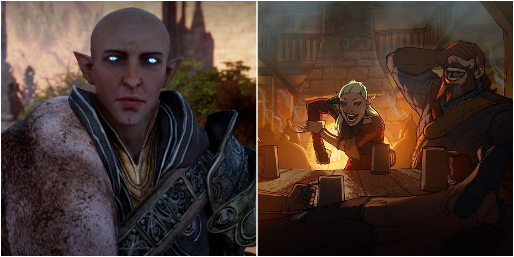 Dragon Age: Inquisition Companions and Their Mass Effect Counterparts