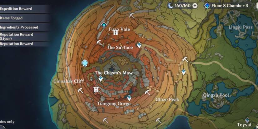 the chasm in Genshin impact