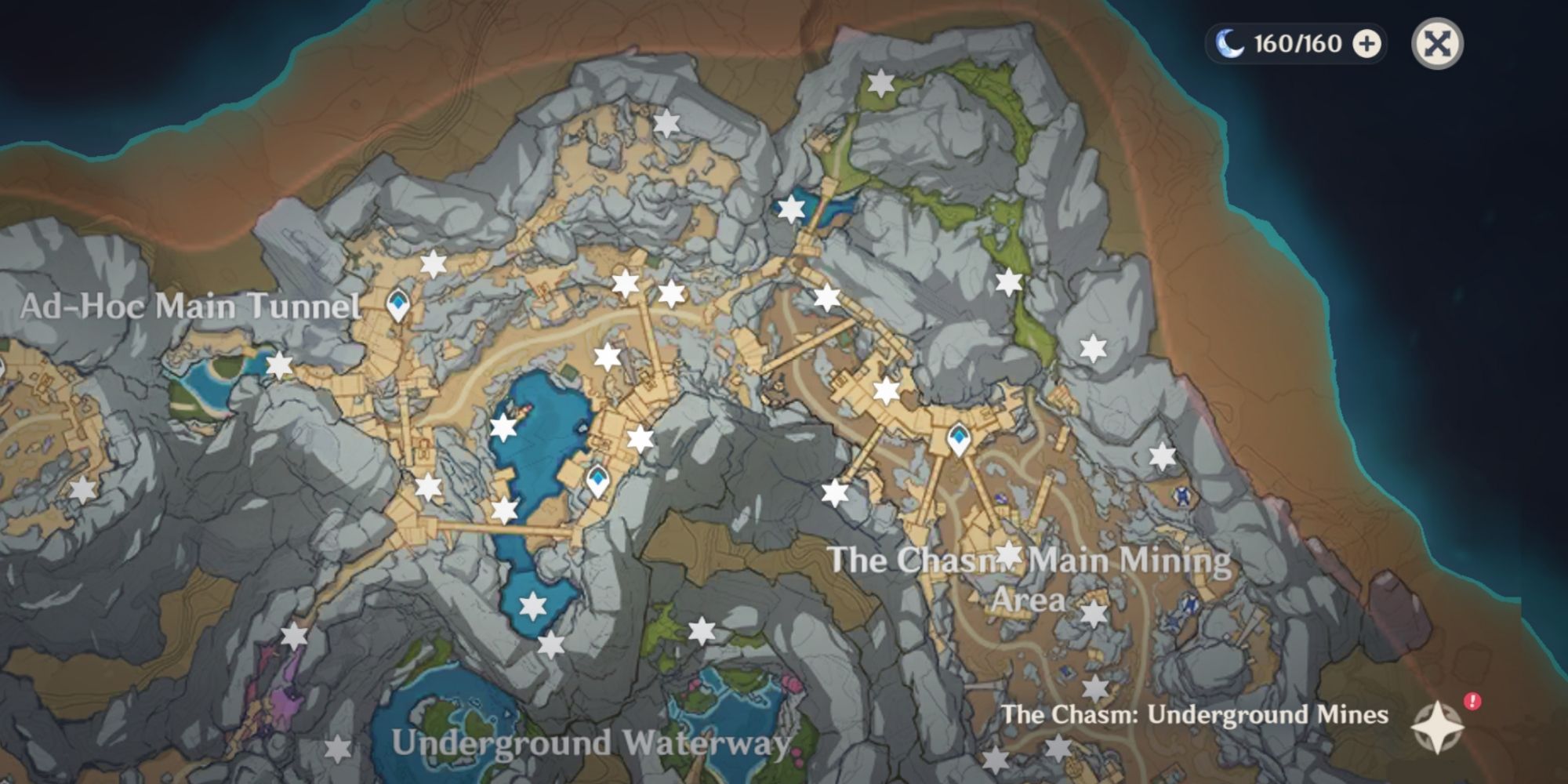 the chasm main mining area in Genshin impact