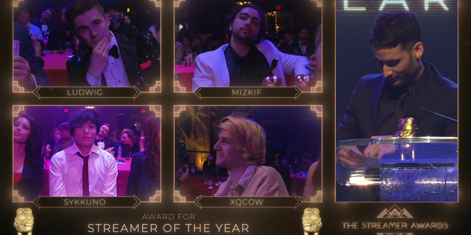 streamer of the year at the streamer awards 2021