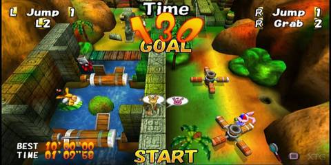 Obstacle course in The Adventures of Cookie and Cream 