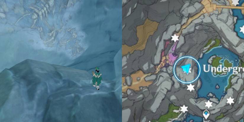 third ancient fossil location in Genshin impact