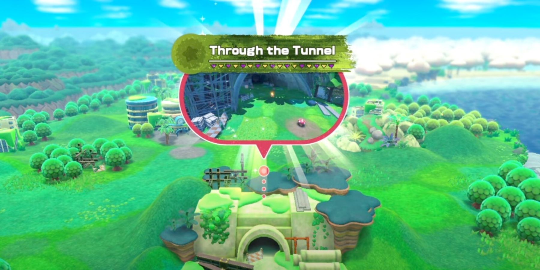 through the tunnel kirby forgotten land stage