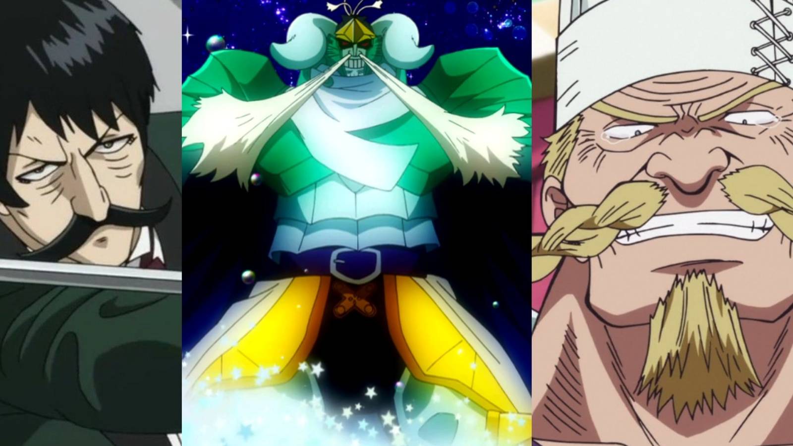 title split image Spring Mustachio, Celestial Spirit, Zeff