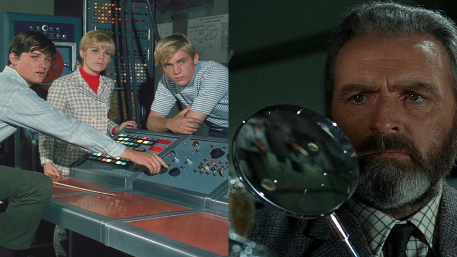 title split image forgotten 1960s sci fi computer wore tennis shoes Quartermass And The Pit