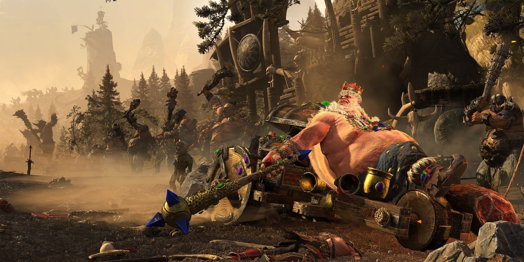 Total War: Warhammer 3 Greasus Goldtooth of Ogre Kingdoms