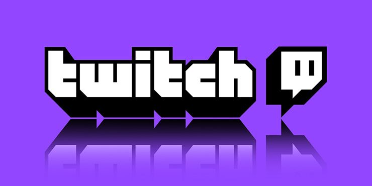 twitch logo reflected