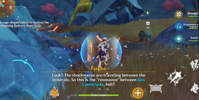 unique rock pillar location in Genshin impact