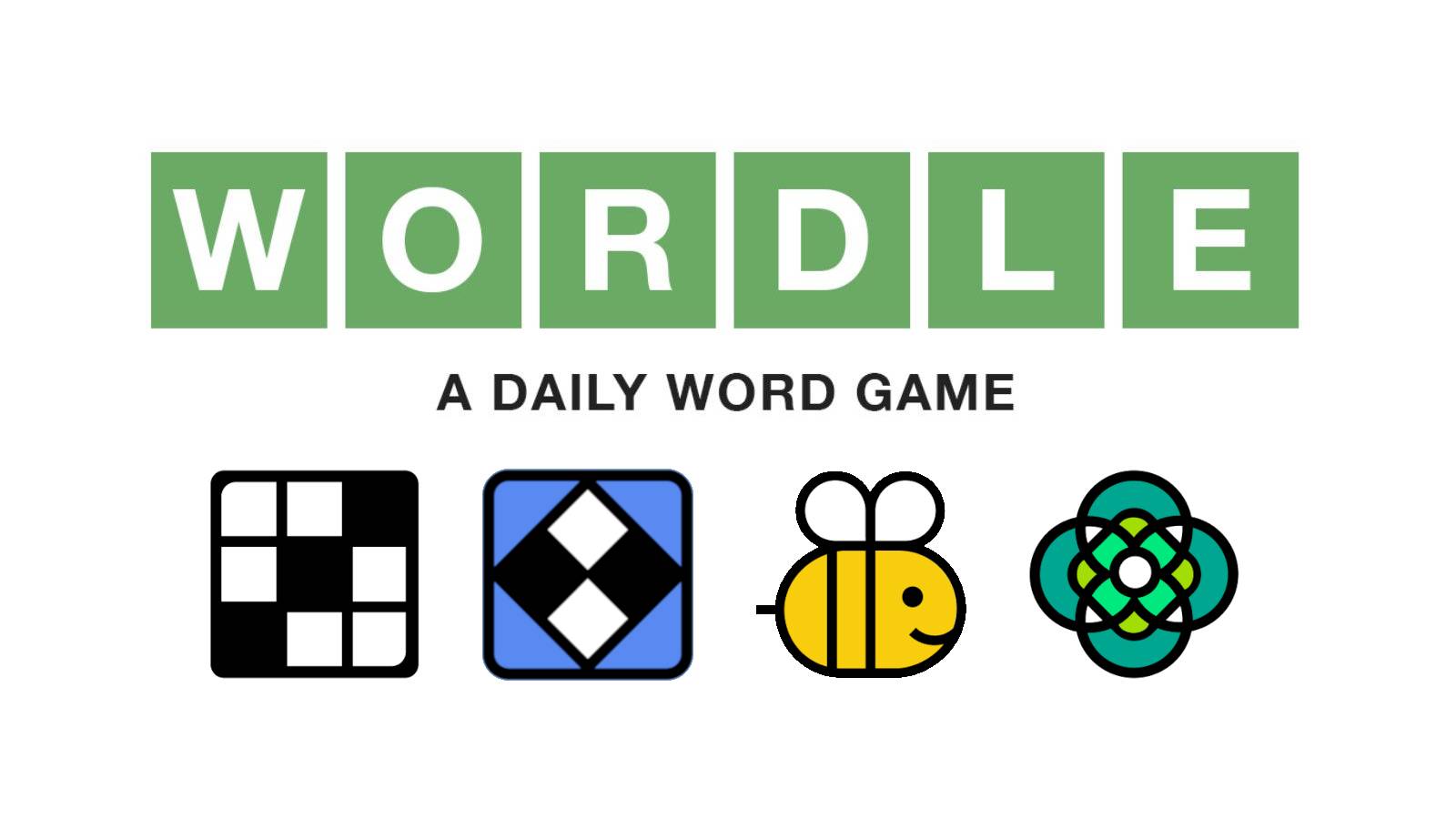 The logos of various New York Times games appear under the Wordle logo.