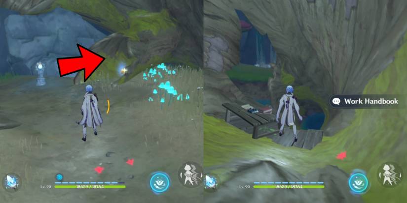 work handbook location in Genshin impact