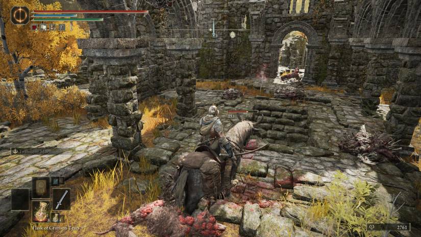 writheblood ruins dungeon entrance elden ring