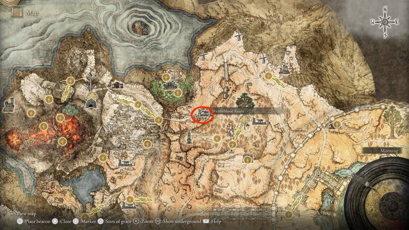 writheblood ruins elden ring