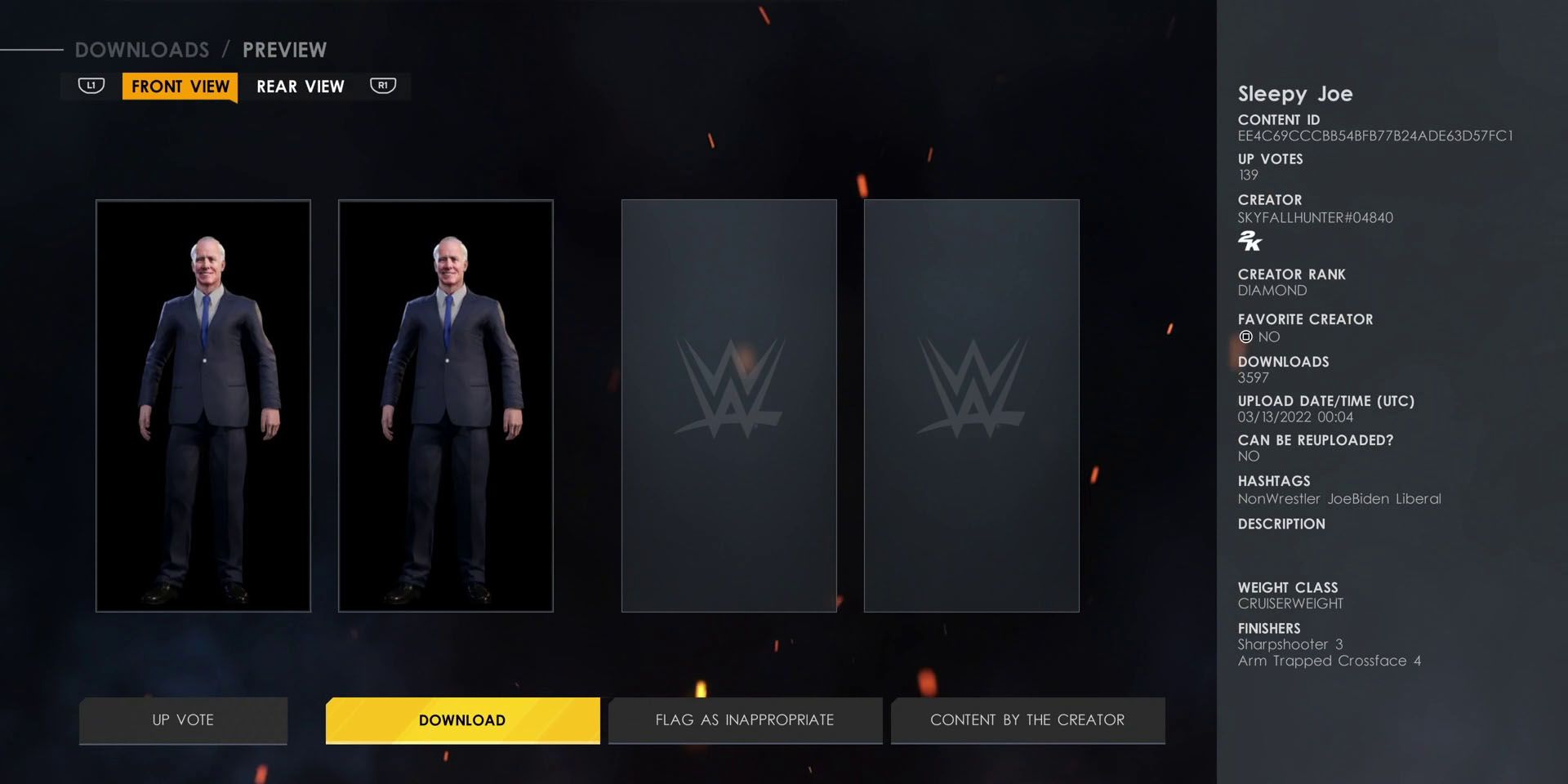 wwe-2k22-best-custom-superstars-based-on-celebrities-joe-biden