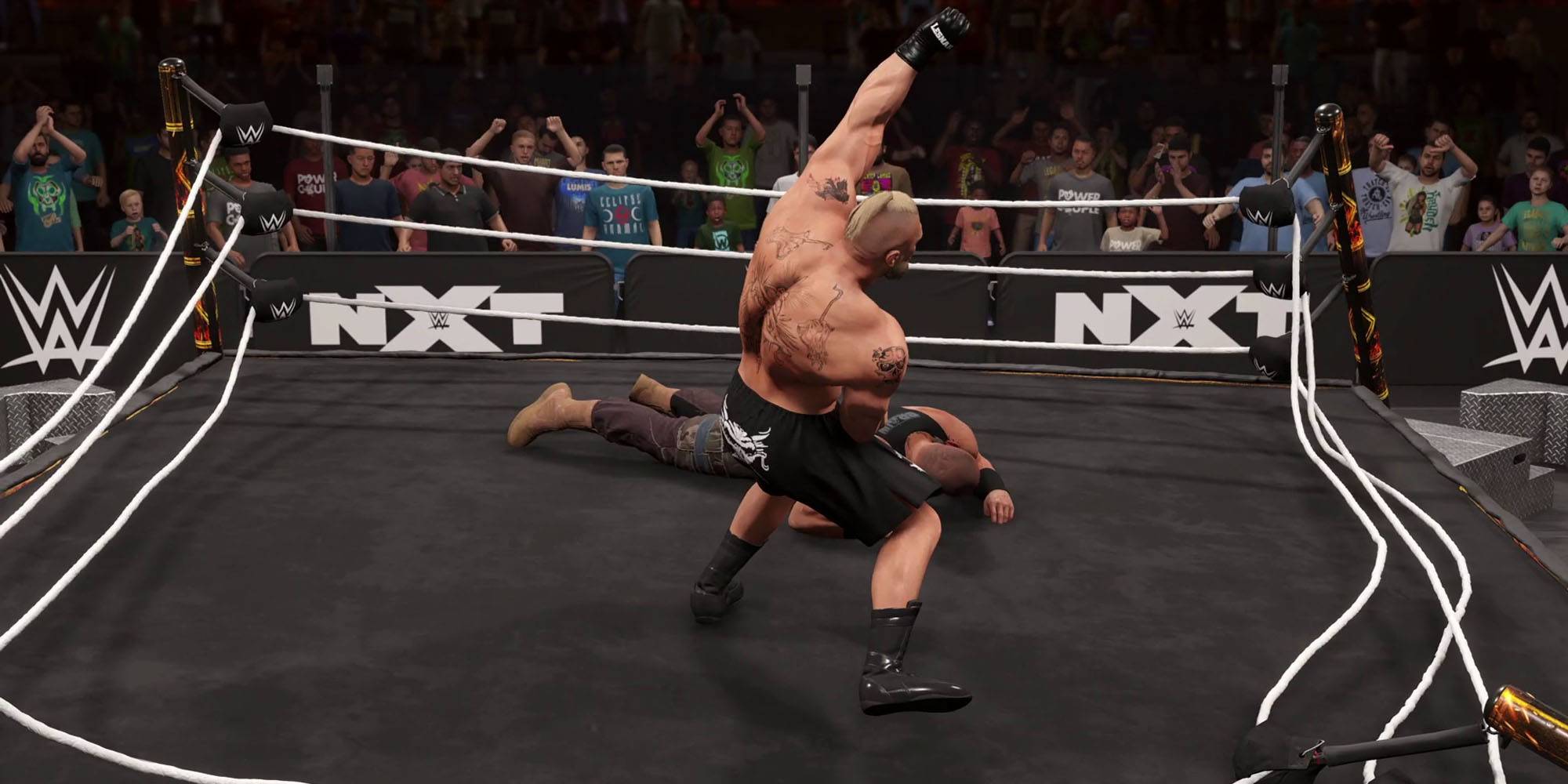 How to break the ring in wwe 2k22