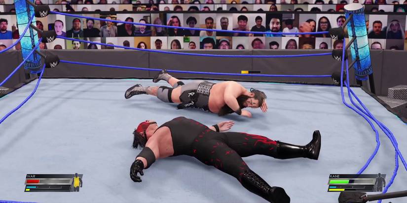 wwe-2k22-how-to-break-the-ring-04-knock-out-ring-break