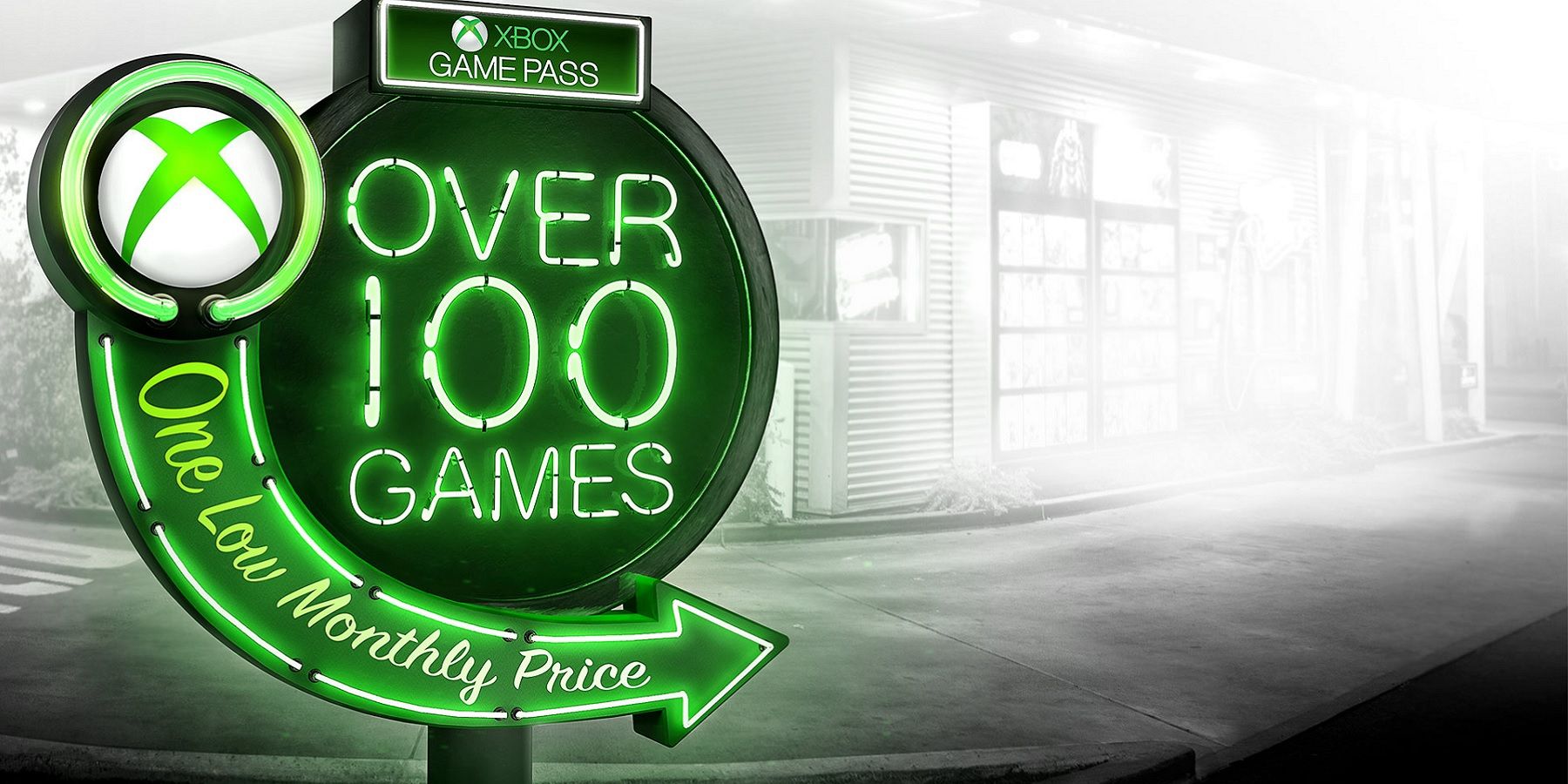 xbox game pass green sign