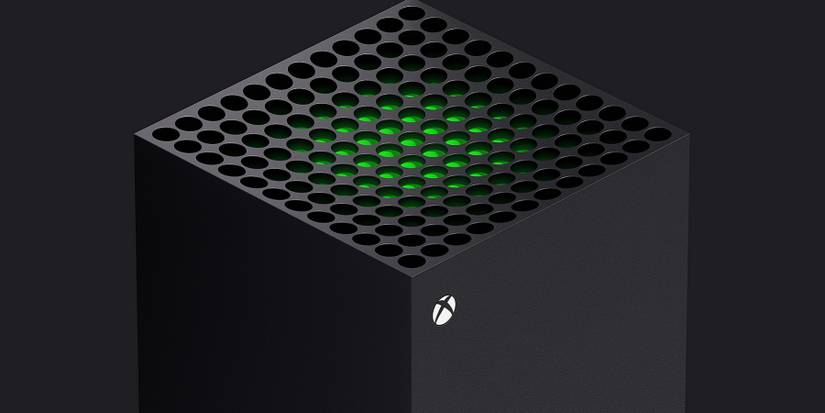 xbox series x console top