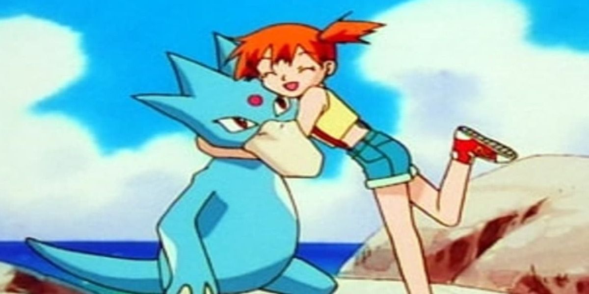 Pokemon Misty and Golduck