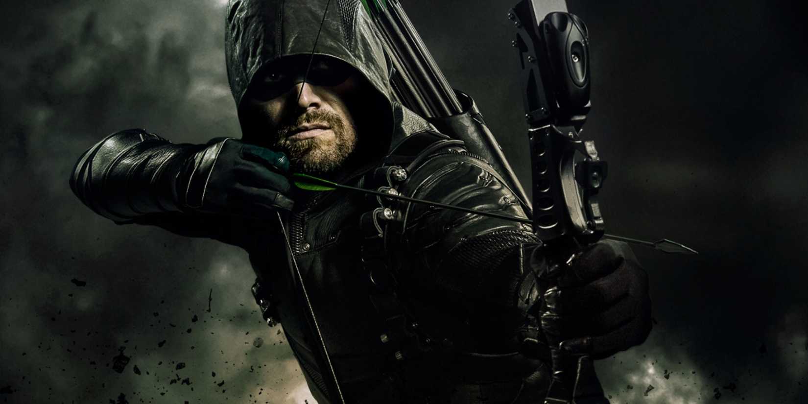 Stephen Amell as Green Arrow in Arrow