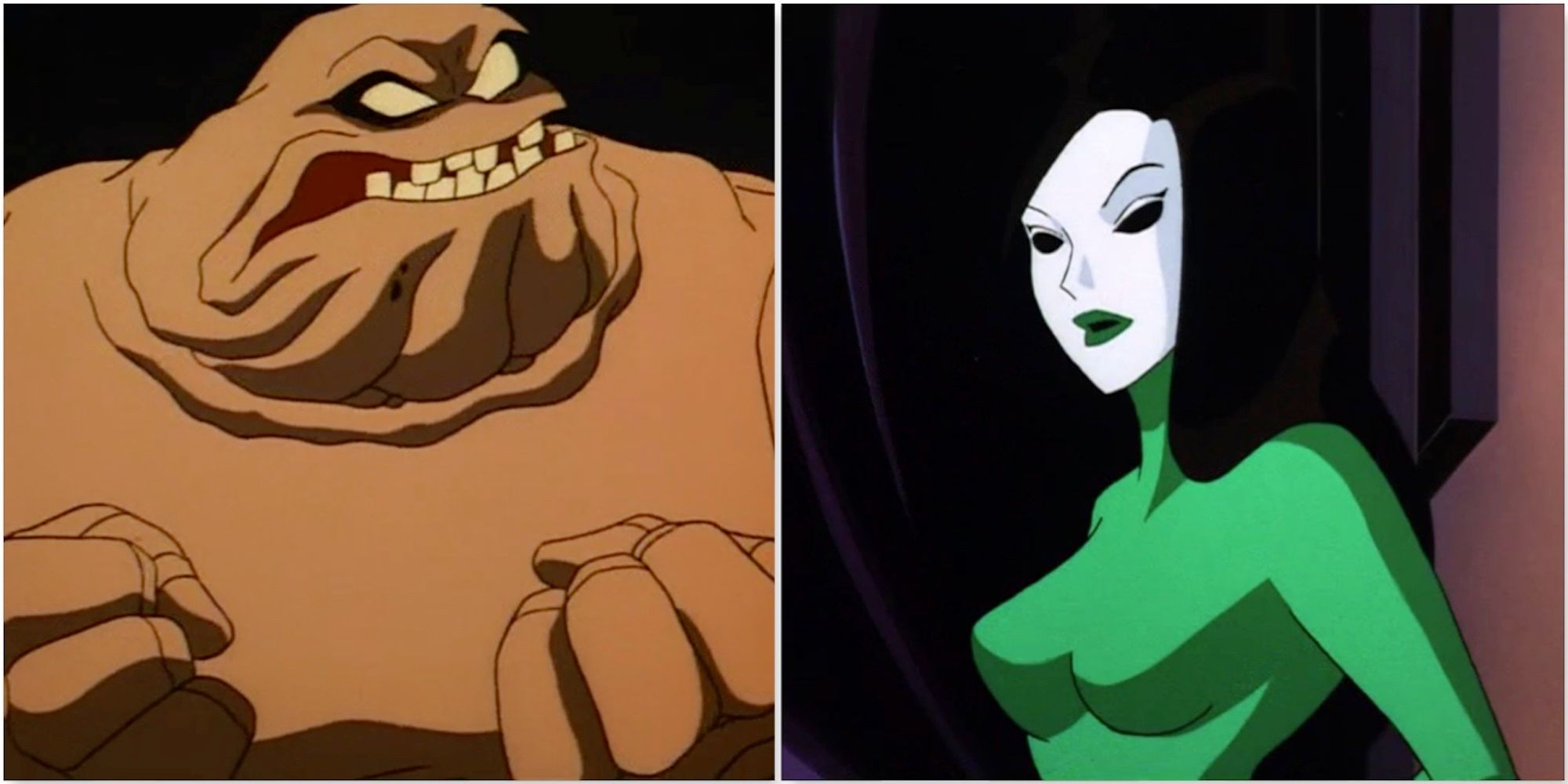 Clayface and Calendar Girl from Batman the Animated series