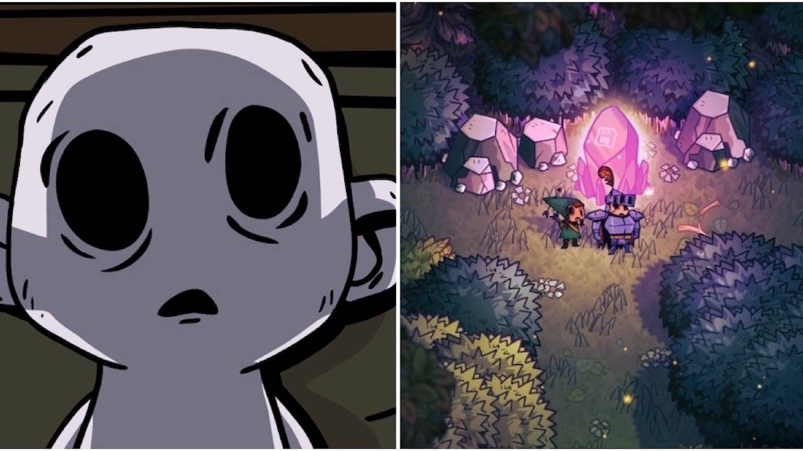 The main character and playing co-op in Nobody Saves the World