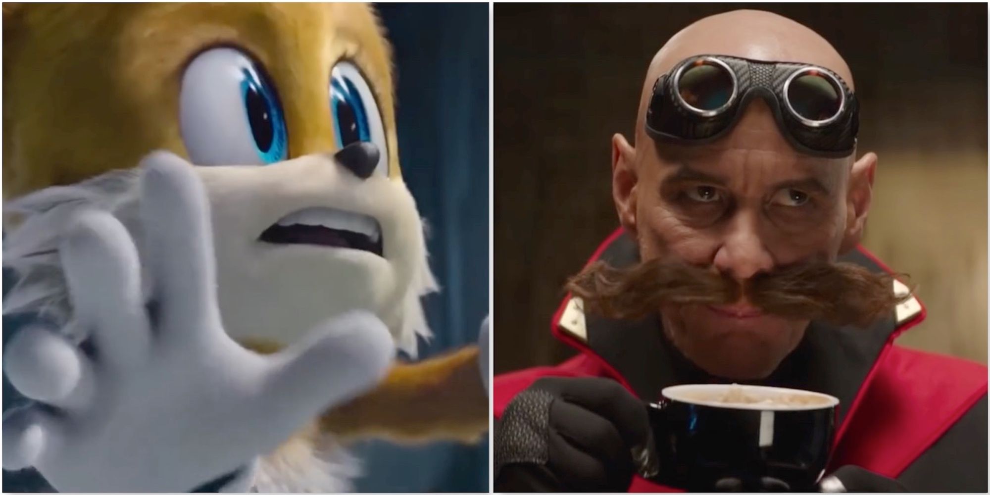 Tails and Dr. Robotnik in Sonic the Hedgehog 2