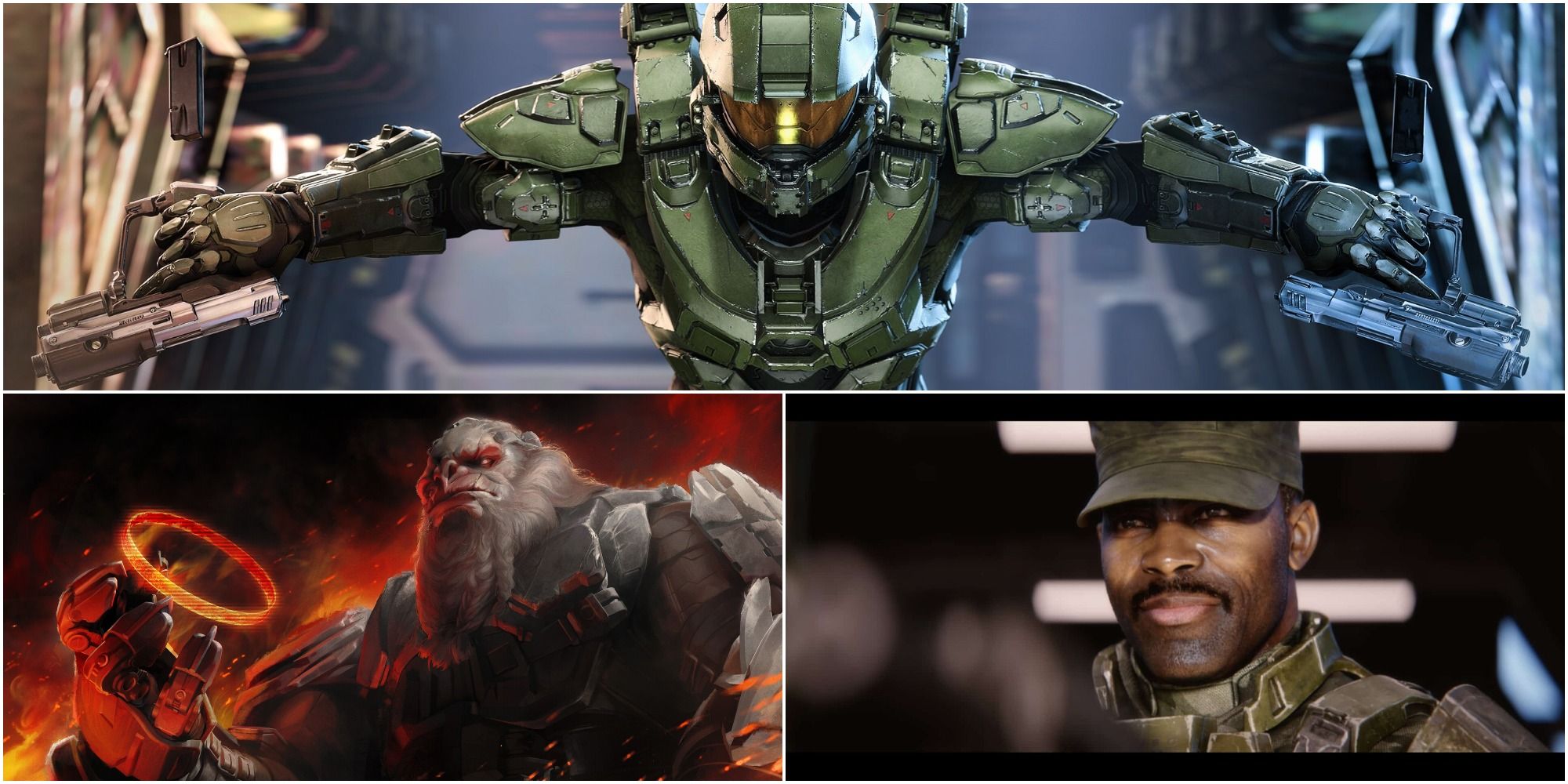 three halo main characters featured