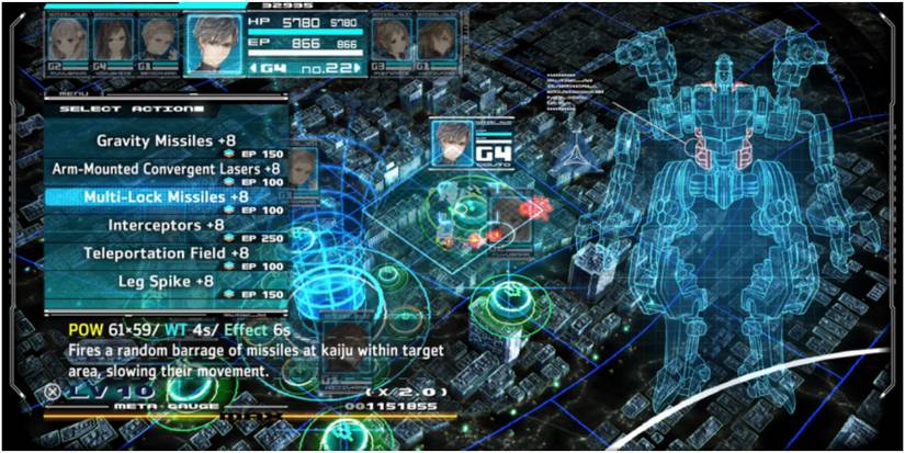 13-sentinels combat screen