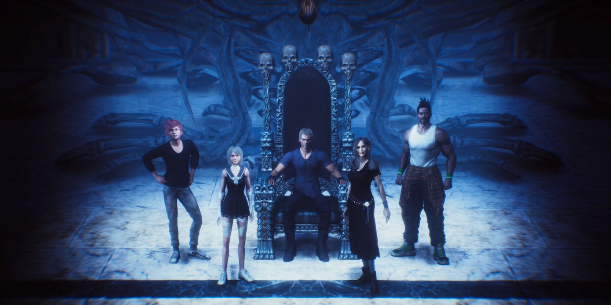A scene featuring characters from Stranger of Paradise Final Fantasy Origin
