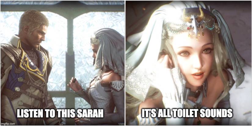 A meme of Stranger of Paradise Final Fantasy Origin involving King of the Hill