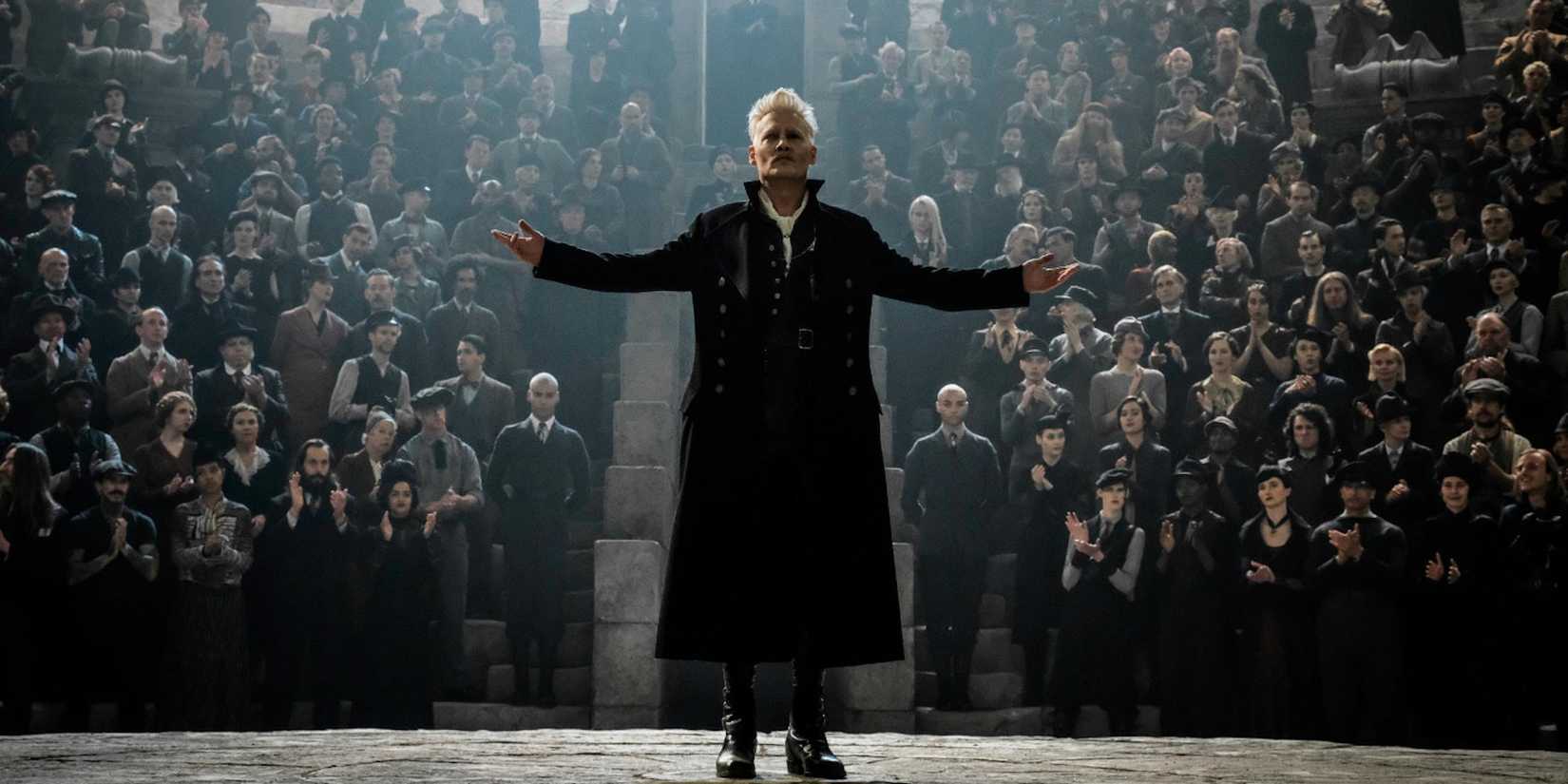 A scene featuring characters in Fantastic Beasts Crimes The Crimes of Grindelwald