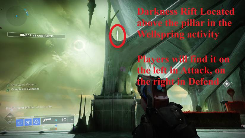 Destiny 2: How to Complete The No Peeking Triumph (Darkness Rifts)