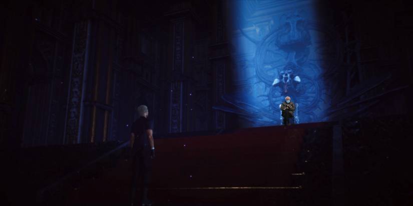 A meme of Stranger of Paradise Final Fantasy Origin involving Bernie Sanders